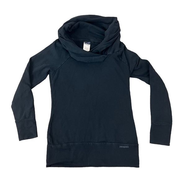 Patagonia Sweaters - Patagonia Cowl Neck Organic Cotton Pullover
